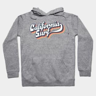 Retro California Surf typography Hoodie